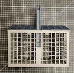 Oem Samsung Dishwasher Silverware Basket DD82-01112A For DW80R5060UG/AA. Fixed Price $28.76.