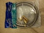 Eastman Steel -flex Unversal 4FT Dishwasher Connector Ez Flo Replacement Parts. Fixed Price $13.00.