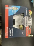 98556 Eastman 6-FT 3/8-IN Inlet X Outlet Flood Defender Dishwasher Hose. Fixed Price $16.93.