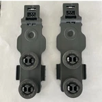 Set Of Oem Ge Dishwasher Upper Dishrack Wheel Bracket WD12X22802. Fixed Price $13.74.