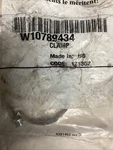 Whirlpool Hose Clamp Part Number W10789434 Washer Dryer Appliance. Fixed Price $12.00.