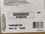 Whirlpool Kenmore W10902330 Dishwasher Pump & Motor Assembly, Replaces W10772940. Fixed Price $225.00.