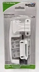 New National Hardware N213-074 White V1316 Storm Door Pushbutton Latch 1-3/4". Fixed Price $16.29.