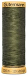 Gutermann Natural Cotton Thread 110YD-OLIVE 103C-8780. Fixed Price $10.25.