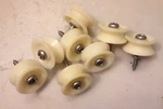 8X General Electric Dishwasher Upper Rack Inner Rollers From #GSD400T-48WA. Fixed Price $19.99.