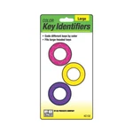 Hy-ko KC132 Key Identifiers, Large, 3-PK. Quantity 5. Fixed Price $16.80.