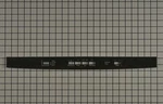 WD34X24429 General Electric Console Cvr Graphic Asm. Fixed Price $31.90.