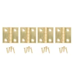 National Hardware N211-334 Solid Brass 4-HOLES Broad Hinge X In.. Fixed Price $10.21.