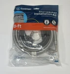 Eastman 8-FT Stainless Dishwasher Installation Kit Customer Return. Fixed Price $22.10.