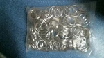Hy-ko KB105, 1" Split Key Rings, Bag Of 100, Free Shipping. Fixed Price $12.00.