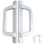 Pgt Sliding Patio Glass Door Handle Replacement 3-15/16" Hole Spacing. Fixed Price $49.98.