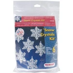 Beadery Holiday Beaded Ornament Kit-snow Crystals 3.5" Makes 6. Fixed Price $15.48.