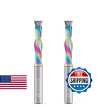 Aoranto CL23625 1/4" Up&down Compression Spiral Cnc Router Bits Shank, Indu. Fixed Price $86.18.