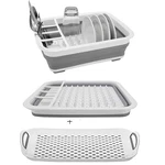 Camper Must Haves Dish Drying Rack Collapsible Portable Dinn.... Fixed Price $26.86.