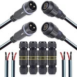 Qofowin Pin Electrical Connector Female 12AWG 2WIRE Waterproof Connect.... Fixed Price $29.45.
