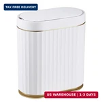 Elpheco Bathroom Trash With Lid 2 Gallon Sensor Garbage Can, Automatic. Fixed Price $45.28.