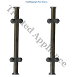 Oem Whirlpool Dishwasher Upper Dishrack Track Guide (tan) WP3385089. Fixed Price $43.25.