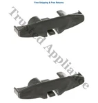 Set Of Oem Ge Dishwashwer Slide Rail End Cap WD12X10426 265D1490P001. Fixed Price $13.18.