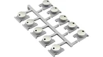Bosch 00649313 Dishwasher Control Panel Push Button Set - Silver. Fixed Price $29.19.