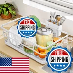 Toolf Dish Drying Rack, Racks For Kitchen Counter, Stainless Steel Sink Org. Fixed Price $37.48.