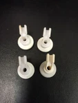 Frigidaire Kenmore Tappan Dishwasher Upper Rack Wheels (set Of 4) 5300809974 Oem. Fixed Price $15.95.