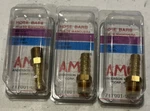 Pack Anderson Metals Brass Hose Barb Inserts 3/8 Id X 1/4 Mip #717001-0604. Fixed Price $14.20.