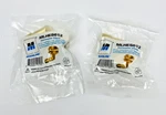 Lot Of 2, MLHES612 Mainline Dishwasher Elbow, 3/8 Od Comp X 3/4 Garden Hose. Fixed Price $37.99.