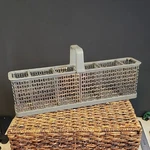 Maytag W10552271 Stainless Dishwasher Utensil Basket Replacement Part Used. Fixed Price $25.00.