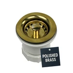 Nantucket Sinks NS-403PB Junior Duo Basket Strainer Drain For Bar Sink, Polis.... Fixed Price $97.91.