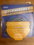 Universal Smart Choice Dishwasher Stainless Steel Install Kit. Fixed Price $7.99.