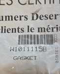 W10111158 Whirlpool Washer Gasket. Fixed Price $40.00.
