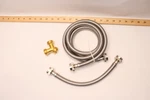Smart Choice 6 Ft. Stainless Steel Steam Dryer Kit (fits Most). Fixed Price $24.99.