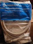Hydro Master Dishwasher Connector W/ Elbow Stainless Steel 3/8" X 72". Fixed Price $9.00.