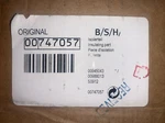00747057 Bosch Dishwasher Rubber Insulator Oem. Fixed Price $25.00.
