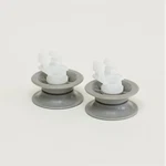 Choice Parts 2 Pack Of 611666 For Bosch Dishwasher Upper Rack Roller With Axle. Fixed Price $13.22.