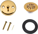 Artiwell Trip Lever Tub Trim Kit Set 3.15''X3.15''X2.83'', Polished Brass. Fixed Price $37.09.