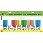 Hy-ko KC143-8 Key Identification Tag Kit, 5.5 In X 11.25 W 0.62 Dime. Fixed Price $16.30.