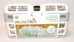 Munchkin High Capacity Dishwasher Basket White & Gray, 25% Larger, Bpa Free, New. Fixed Price $10.75.