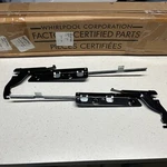 Genuine New Set Oem Whirlpool WPW10274921 And WPW10274922 Door Hinges. Fixed Price $39.99.