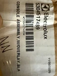 Frigidaire 5304517489 Oem Dishwasher Console Assembly W/ Overlay Black. Fixed Price $140.00.