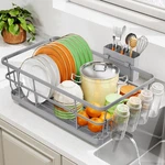 Toolf Dish Drying Rack, Racks For Kitchen Counter, Stainless Steel Sink Org. Fixed Price $49.74.