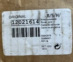 Bosch Dishwasher Power Cord Kit W/instructions 12021614. Fixed Price $75.50.