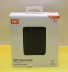 Elements Portable 1TB Hdd # WDBUZG0010BBK-WESN / New, Free Shipp.. Fixed Price $75.00.