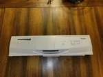 Whirlpool Dishwasher Control Board And White Panel W10804120 W10551673. Fixed Price $45.00.