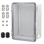Yetlebox Waterproof Electrical Junction 11.8" 7.9" 5.1", Clear. Fixed Price $58.62.