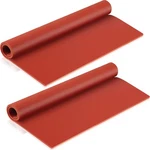 Fabbay 2 Pcs Silicone Rubber Sheet Flexible High Temp Gasket Material Red. Fixed Price $29.99.