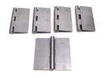 Lot Of (5) National Mfg. Co. Hinges, Tight Pin, 4-1/2", Weldable, N273-938. Fixed Price $24.99.