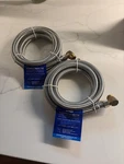 (2) Jones Stephens Plumbing Connector Flexible Stainless Steel Dishwasher Hoses. Fixed Price $9.99.