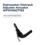 New** Whirlpool Dishwasher Rack Adjuster WPW10627763 Genuine Parts Oem. Fixed Price $29.37.