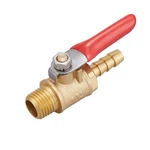 Litorange Brass Water Mini Ball Valve Shut 1/4"MALE X 1/4"HOSE Id. Fixed Price $19.06.